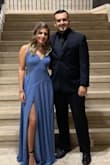 Was perfect for a wedding. It was a tiny bit long for me, but I am 5'1 and very short so that was to be expected. It fell beautifully and I got compliments all night! Highly recommend. I went a size down because I am small chested so XS fit me better than the Small (I'm a size 2 usually). - Vittoriana C.
