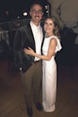 This jumpsuit fit like a glove! I wore this jumpsuit, size small/white, to my rehearsal dinner for my wedding. I received so many compliments and felt so beautiful! Disclaimer: This jumpsuit is a tad bit long; however, I wore heels, and it just grazed the ground! I didn't have to get it altered. Also, I wore a sticky bra with it! - Courtney I.