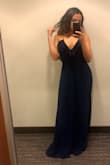 I absolutely loved it! Extremely comfortable and true to size.
Felt beautiful in this dress! - Bianca N.