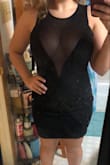 It was very cute & fit well. I just was not a fan of how much cleavage I was showing so I decided to return it. - Araya B.