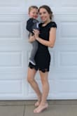 I got this dress for my senior homecoming and it was perfect! I have a smaller waist so I took it to get fitted and it was $7 extra dollars for a perfect fit! I would recommend! - Lauren H.
