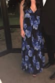 This dress was absolutely PERFECT!!! It fit right in all the right places. The perfect amount of cleavage, but still modest. I wore it to a wedding. I wore my "misses kisses" bra with this dress so that I would have cleavage for this dress. It was perfect! - Heather S.