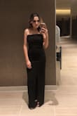 This was such a nice formal dress! I loved the comfortable material which was very roomy. I ordered two sizes just in case and ended up keeping the S not the XS. I have a bit of a wide back which is why the XS didn't fit. I did have to alter the top part of the dress because I'm extremely small in that area. Overall I absolutely loved the dress and how I looked in it. - Rein F.