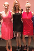 Soft fabric. Very comfortable. Back V is a perfect touch! - Katie M.