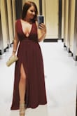 A wonderful dress. Very comfortable, I received many compliments that night. - Ivelisse R.