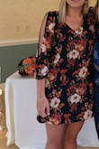 I've worn this to work (casual office), to a winery, and to a wedding. It's super easy to dress up/down. The material feels nice. I'm 5'4 and the small was just a teeeeeeny bit short for my taste. Also, the armpits were also a bit tight but I do have a larger chest. I think going up to a medium would've also been fine but it wasn't worth the re-ordering process in my opinion. I would consider buying this in more colors! - Miranda G.