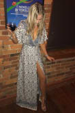 This is my favorite dress everrrr. I ordered a size up based on the reviews, but since it's a wrap dress you could make it fit as needed. - Courtney M.