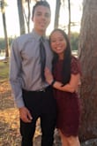 Very cute dress! Wore it to a wedding and got so many compliments. I have a little smaller than average torso so I didn't have any mid section showing, which was a plus. Highly recommend! - Hannah M.