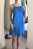 Love the color! It's vibrant and so pretty. This dress is super comfy and you can dress it up or down. - Sandy N.