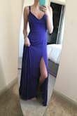 This color is amazing and the dress is super comfy. Perfect for a date night! The only comment I have is that two of the straps are a bit longer but it's an easy fix. Highly recommend. - Sandy N.
