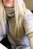 This is one of those staple items you need in your closet. This sweater is so comfy and cozy, and pairs well with skinny jeans and boots. BUY IT! - Whitney A.