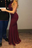 I overall loved the dress! Since I have a smaller chest the top was a little big and I had to dress tape the sides, but overall really pretty dress! - Lauren R.