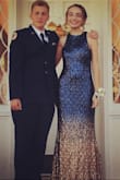 Purchased this dress for my daughter who was invited to attend a High School Military Ball with her friend. It fit gorgeously! The dress was so beautiful and was reasonably priced. We loved it!! The length was perfect although we did have it hemmed just a little so she didn't have to raise it at all as she walked but it was perfect! - Melissa W.