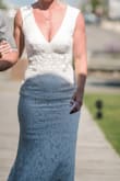 I did not expect to get an amazing wedding dress online for $100. I was searching for an open backed dress fitting for a summer wedding. I loved this dress and received SO many compliments throughout the day. it fit perfectly and was very comfortable for a Summer wedding. No adjustments needed. Classy, and highlighted my best parts. My first experience on LULUS was awesome! Highly recommend to future brides with full posterior and toned back. - Meredith C.