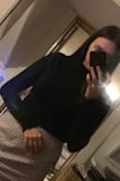 I ordered a large and it fits perfectly! The material is soft and it is a bit see through so keep that in mind before purchasing. - Kassandra T.