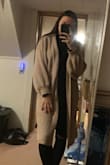 This is the perfect cardigan!! The fit is so cute and also so comfortable. I love the oversized look and how long it is. The material is super soft, the perfect piece for fall and winter!! - Kassandra T.