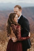 This was the perfect dress for my fiancé and I to take engagement pics in the mountains. I needed it in a hurry, so I ordered a S and M thinking I would be between the two, but I wish I had ordered a S and XS as the S was a bit loose on me. I used Gaffer tape for my bust as any bra I own would've shown. It looked perfect in the mountains, and my fiancé wore a navy suit to finish off our look. Definitely too long on me and I would've gotten it hemmed if I'd had time! Highly recommend. Great quality dress. Speedy delivery and easy return for the M I didn't need. Photo credit: Molly Peach Photography - Hannah R.