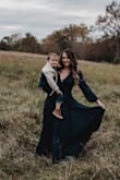 This dress was a dream!!! I was a little worried about the sleeves because my arms are a little bigger but it was perfect! I had complete arm movement!! I want one in every color! - Allie B.