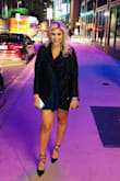 I love this dress and wore it with a belt over it and added a leather jacket for a party. It is true to size except the material over the back is definitely a little loose and hangs out, but I still love the dress and recommend it! I am 5'5 and it was pretty short on me so if you have long legs or are taller than 5'5 it'll be pretty short. Love it! - Mandy W.