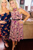 I love this dress! I wore it to a bridal shower and added a belt to it. It is definitely conservative and covered but I love the feminine design and all the colors. Perfect to dress up or down for any occasion! - Mandy W.