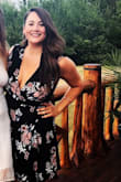 Loved this wrap dress. It was flowy, fun, but had some sex appeal with the lower cut. - Kayla F.