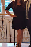 Beautiful dress, looks exactly like pictured. Material is a bit heavy so maybe not ideal for outdoor or Summer weddings. - Kayla F.