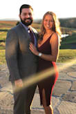 I loved this dress! I got a ton of compliments and felt great in it! Only complaint as with many others is the liner of the dress! It's not attached and rides up.. I had to continue to pull it down throughout the wedding with dancing and moving.. it would work better as a dinner outfit over an event with lots of moving around. I may see if a seamstress can attach it! I went braless because it was too busty when wearing a bra with the low cut of the front. - Alivia S.