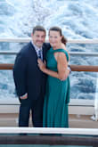 I was looking for a formal dress for a cruise for our anniversary trip. I wanted something different & I wanted a green dress. I wanted green because it's my husband's favorite color and because I wanted to stand out from all the black, red, & silver usual colors for evening wear. This dress exceeded all my expectations. FIT - I was so grateful for all the other ladies & their reviews. It really helped me make a decision on what size to order. The fit was perfect. I selected that it runs a little small only because I can normally wear a medium in dresses that have some stretch & no zipper and I needed to a large in this dress. MATERIAL - The material is a nice heavy fabric that hangs very nicely and flatters the curves & figure.  Also, due to the many different ways the dress can be worn the heavy material is a huge plus for styles that do not allow a bra. It is hand washable & not dry clean which is a great plus for me. The waist band across the back would have been nice to be a little bit wider &with some kind of elastic.  I had a problem with the dress sliding some in the back and the tag sticking out.  Overall though the material is fantastic.
HOW I WORE IT - I blended two of the styles I saw on the ways to wear the dress. I love that this dress can be sexy with as much or little revealing as a lady chooses. I went for a high twist neck in the front and a completely open back. All of the ways to wear it look great and I had a really hard time choosing. Love it! - Paula V.