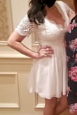 Wore it for my bridal shower and it was very comfortable. Didn't have to wear a bra which was nice. Would recommend for anyone with my body type. - Patty D.