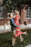 Ordered this for my engagement photos and it was exactly what I wanted. The fabric is good quality and is really comfortable. It was a little long but with heels it was perfect height. - Elizabeth T.