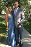 Wore this as a bridesmaid dress and loved it. I had to take it to get it hemmed because it was a little long with heels but overall very comfortable and good quality dress. The material was not cheap. - Elizabeth T.