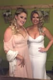 I love this dress. It was so flattering on my post baby body. The dress was lined and has a good weight. The dress is very low cut on the bust so I used double sided tape. The dress was long enough on my 5'10" body. I just love it. I know I will wear it again. - Brittany G.