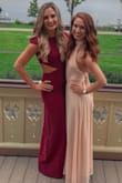 Wore to a friends wedding and received so many compliments. Little tight in the shoulders if you have an athletic frame but still a great dress! - Nancy B.