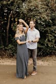 Wore this for engagement photos and it was the perfect fit! No alterations needed. - Jessica F.