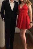 Very very cute dress! Definitely a little short (the underskirt barely covered my butt) but sturdy and flattering. - Katie C.