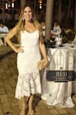 I used this dress for a white party and it was so perfect, I received a lot for complements and even a photographer in the activity asked me to take a me picture for a red carpet site in Puerto Rico. I'm usually small but there was not available so I order it on Medium. I think small will fit better but Medium fits me good and comfortable. Highly recommended. - Yolanda R.