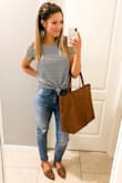 Adorable shoes, love the color and design. I would definitely size up. They kill my feet and when I went to reorder a size up they were sold out :( - Caitlyn T.