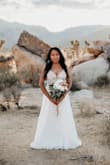 This dress is so beautiful, it's stunning, looks so much expensive than it is.. I didn't want to take it out, so many people complimented the dress, is just perfect.. my husband loved it. - Jacqueline