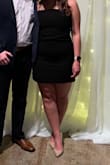 I'm bigger in the bottom and was super scared the dress wasn't going to fit across the hips. The dress exceeded my expectations! Perfect for any college formal! - Jacqueline C.