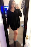 I love this top. It's very cute and comfortable which is really hard to achieve. Plus I can pull it off as a dress. - Astrid R.