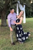 This dress Is so beautiful! I wore it to an outdoor wedding and unexpectedly received soooo many complements on it! The fabric is light and flowy. I did have to use some fashion tape on the chest area but it fit very true to size for me (I ordered a Medium). I Definitely recommend this dress! - Joanna S.