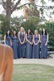 I bought these for my bridesmaids, they are literally all different shapes and sizes so I was struggling with other dresses. I have one bridesmaid who is 5'2" and XS fits her great. And then I have one who is 6'1" and a Large fits her great!

Definitely recommend this dress! - Taylor E.