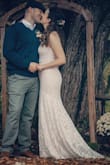 This dress won my heart. It is perfect and feminine. I am so pleased to call it my wedding dress. It is dreamy, bohemian, and was beautiful for my wedding in the woods. 

Great price, great fit, great details. No alterations necessary, and the adjustable straps were great for adjusting to my perfect length.  It has beautiful lace detail, is well made, and is very comfortable. 

My husband loved it, too! - Courtney J.