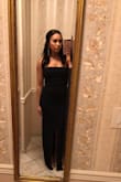 The material is great and fits so well. I wore this dress to a wedding and got so many compliments. Simple yet very pretty! - Jordan J.