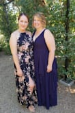 I bought this dress for my brother's wedding a few months ago and I wish I could wear it more! It's a little too dressy for everyday wear, unfortunately. The top was loose enough for me to get away with not wearing a bra but it not being so noticeable and the bottom was so flowy. The two slits in the front also made the California heat more bearable. I'm definitely looking for another reason to wear this dress soon! - Rebekah F.