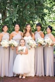 Great quality for the price. Fit all different body types great. My bridesmaids and JR bridesmaids looked beautiful!! - Vanessa G.