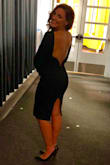 This dress was an absolute show stopper. The shoulders were a bit big. I should have bought both small AND extra small!! Love love this dress. I wore a great pair of heels with the dress this week at a wedding in NYC and it was perfect. Lulus was great as I made a mistake with the shipping address and had to call. They answered phone and email immediately and I was VERY impressed. Wish I got better photos!! - Regina C.