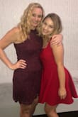 Both dresses were smashed into a suitcase and came out perfectly beautiful!!! - Kristen C.