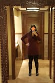 Comfy, nice warm material, well made, have worn it with heeled booties and stockings, and also knee high boots and leggings. I love Lulu's dresses! - Cynta P.