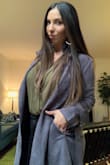 I have worn it twice so far, and both times I have received multiple compliments! It's so comfortable and warm. It's a little loose, but with Winter layers, that makes it even more perfect. - Anna B.